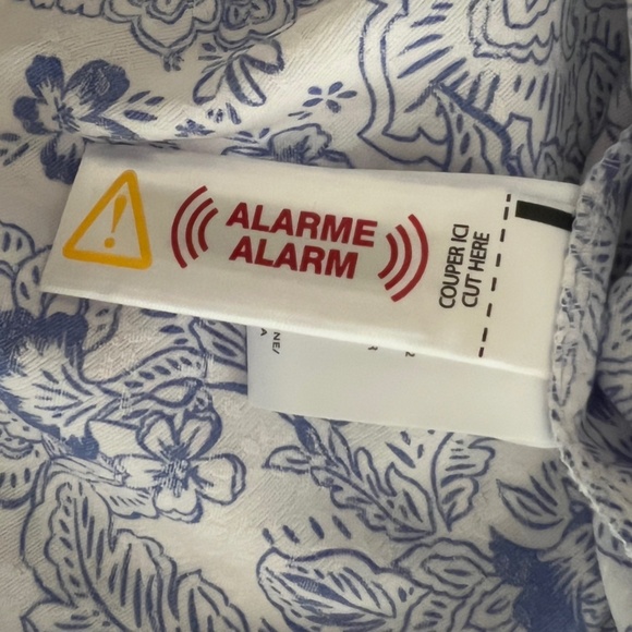 NWT Floral Paisley Print Button-Up Tunic by Laura Size 6 - Picture 8 of 8